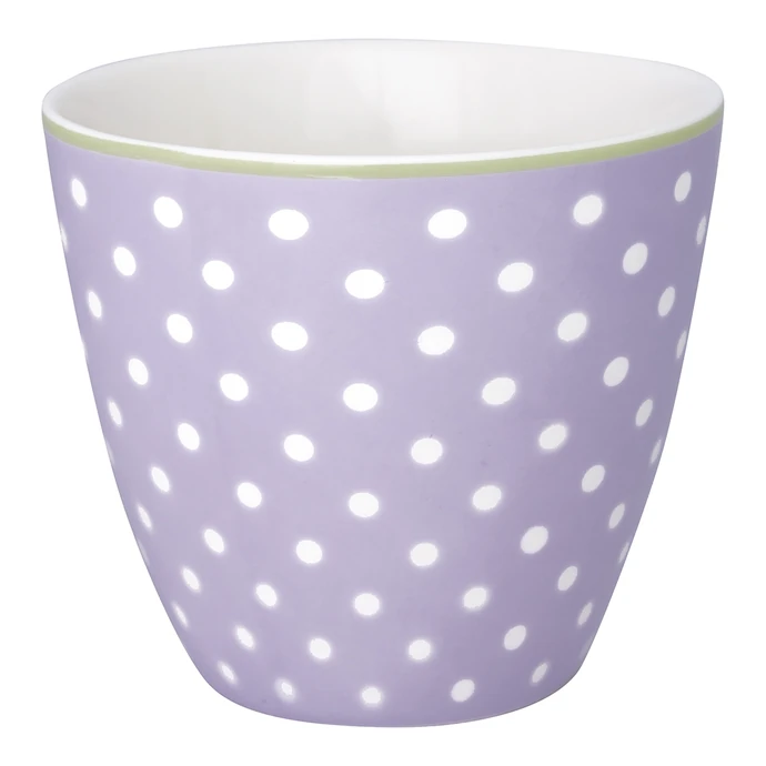 GREEN GATE / Latte cup Spot Pale Lavendar