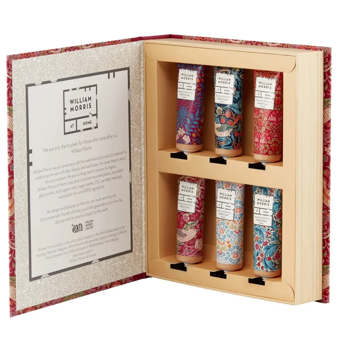 MORRIS & Co. / Dárková sada krémů na ruce Strawberry Thief