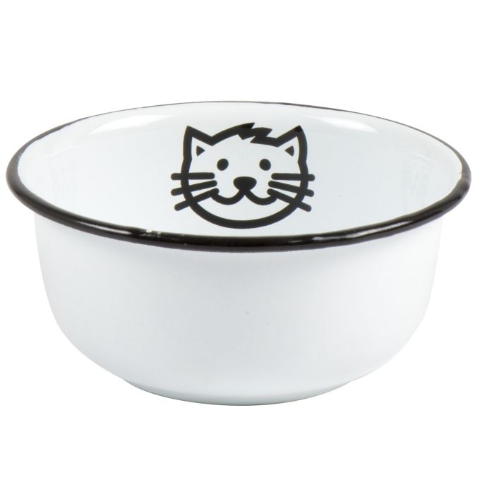 IB LAURSEN / Menší smaltovaná miska Cat