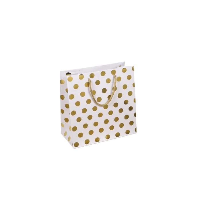 TRI-COASTAL DESIGN / Papierová darčeková taška Gold Dot