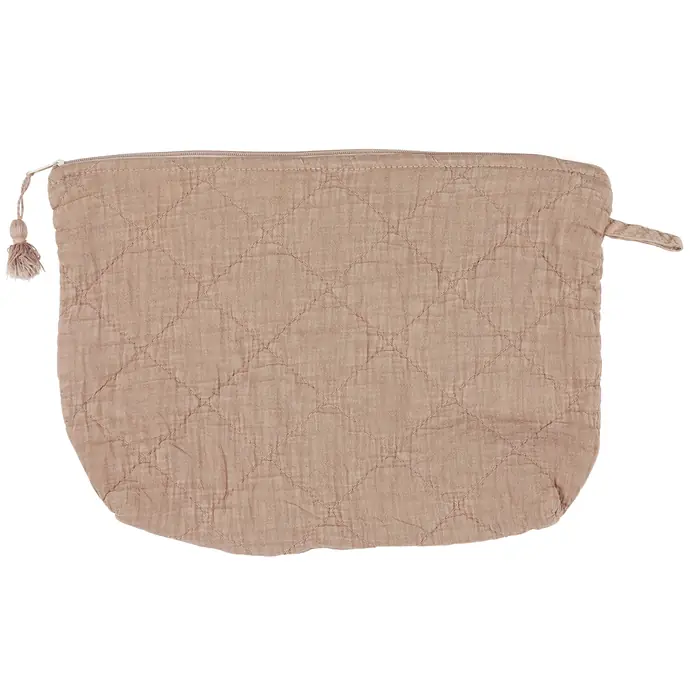 Ib Laursen / Kosmetická taštička Quilted Burned Rose