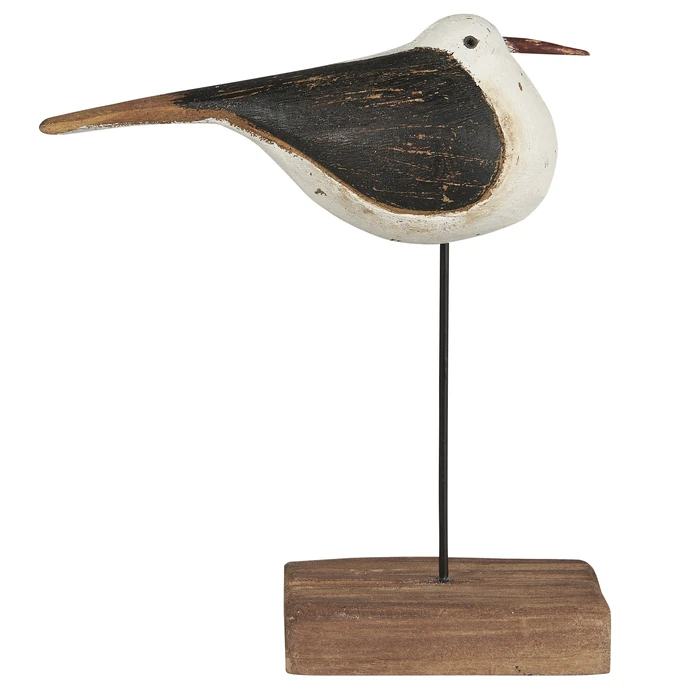 IB LAURSEN / Dřevěná dekorace Bird Nautico 20 cm