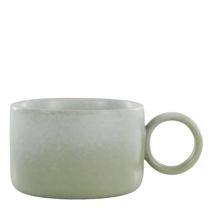 Chic Antique / Porcelánový hrnek Valence Verte 300 ml