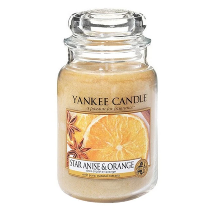 Yankee Candle / Svíčka Yankee Candle 623gr - Star Anise & Orange
