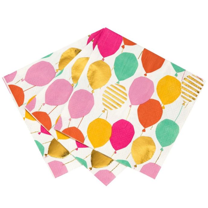 Talking Tables / Papierové servítky Gold Cocktail Napkin - 16 ks