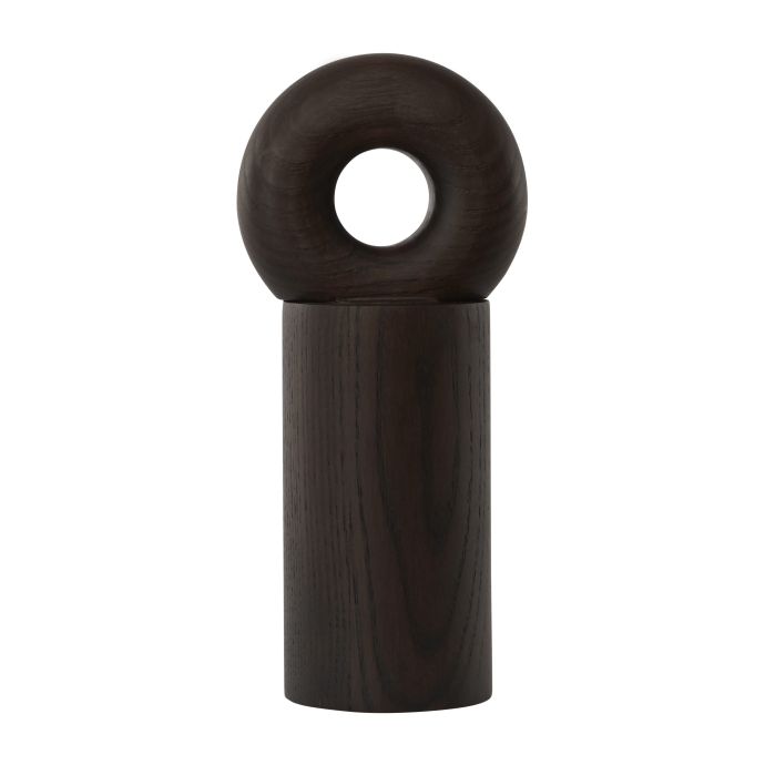 OYOY / Drevený mlynček s keramickým strojčekom Hoop Mill Dark