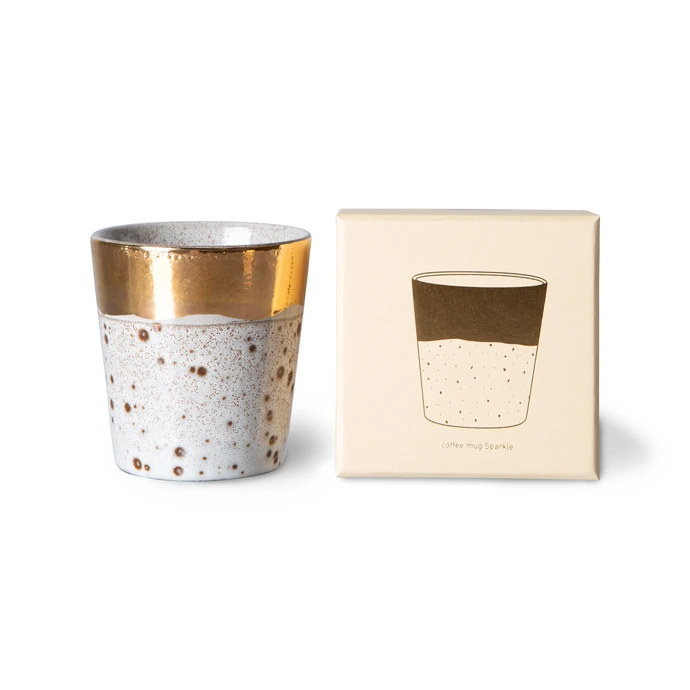 HK living / Hrnček 70's Mug Sparkle 180ml - limitovaná edícia