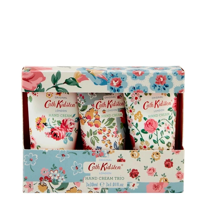 Cath Kidston / Krém na ruce Cottage Patchwork - 3x30ml