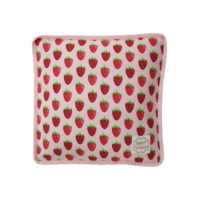 Krasilnikoff / Bavlněný povlak na sedák Strawberry