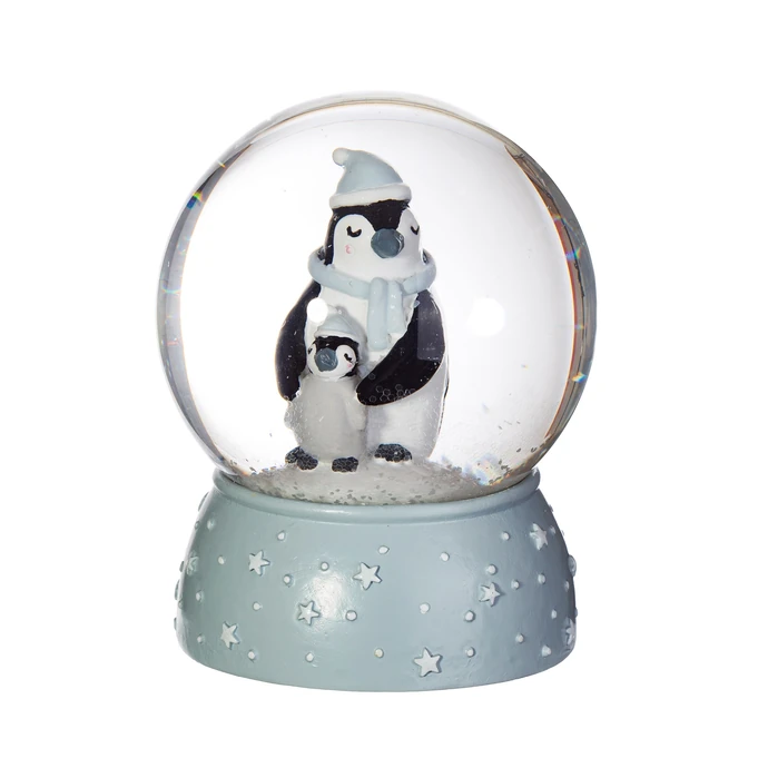 sass & belle / Vánoční sněžítko Mum and Baby Penguin