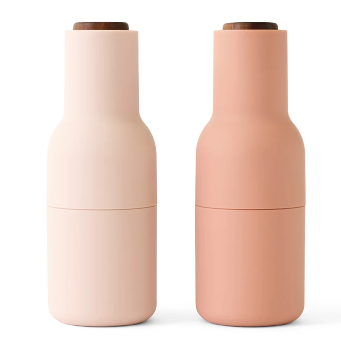 Audo Copenhagen / Mlýnek na sůl a pepř Bottle Nudes Walnut - set 2 ks
