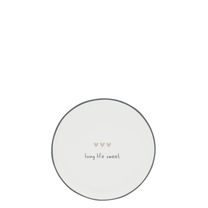 Bastion Collections / Mini talířek Living Life Sweet Ø 9 cm