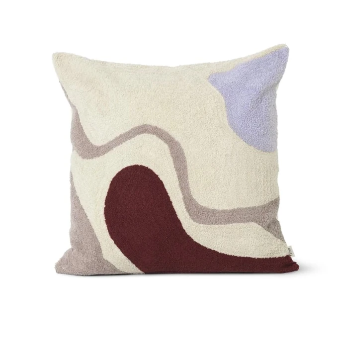 ferm LIVING / Polštář Vista Cushion Off White 50 x 50 cm