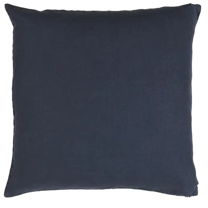 Ib Laursen / Ľanový poťah na vankúš Indigo 50 x 50 cm