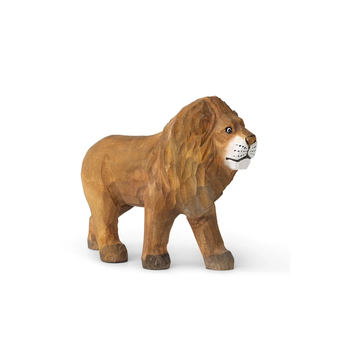ferm LIVING / Dřevěná vyřezávaná hračka Lion