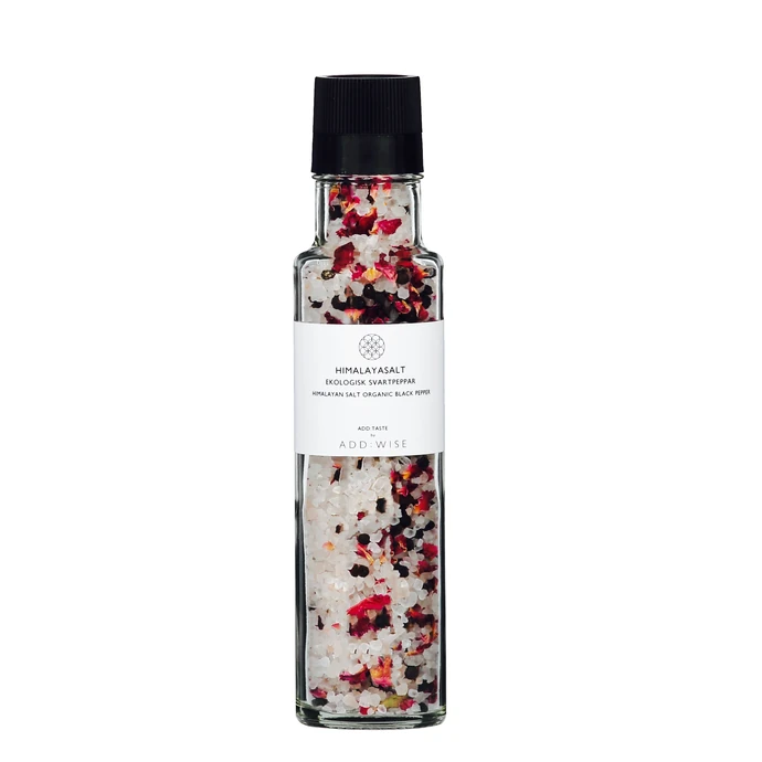 ADD:WISE / Himalájská sůl s pepřem a květy růže 290gr