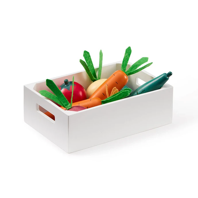 Kids Concept / Dřevěná bedýnka se zeleninou Bistro