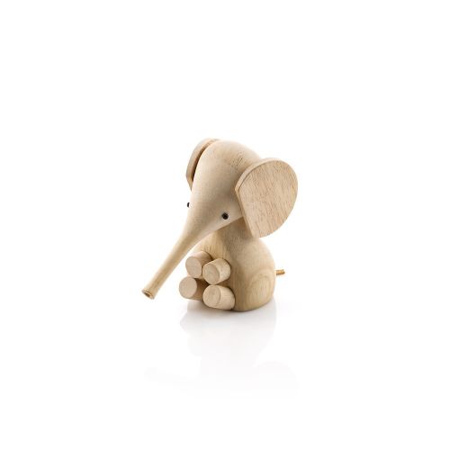 Lucie Kaas / Dřevěná figurka slona Elephant