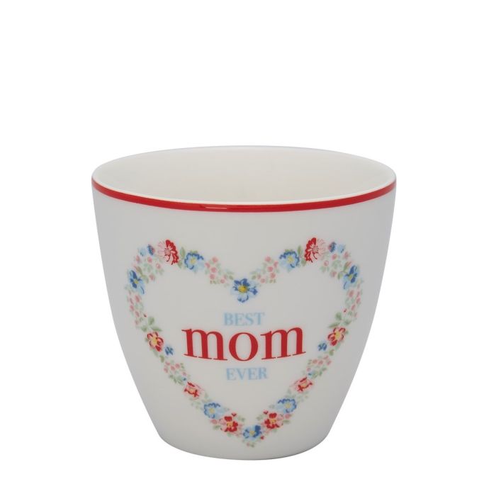 GREEN GATE / Porcelánový latte cup Mom 300ml