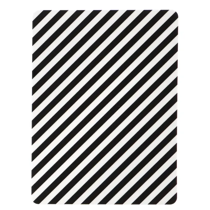 Ferm Living / Servírovací prkénko Black mini Stripe