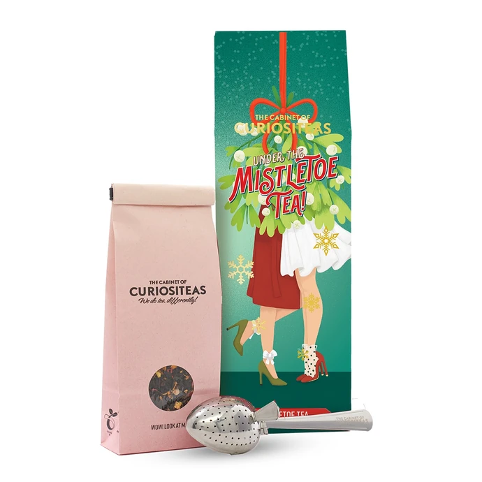 The Cabinet of CURIOSITEAS / Vánoční bylinný čaj Mistletoe Ona / Ona 70 g + sítko