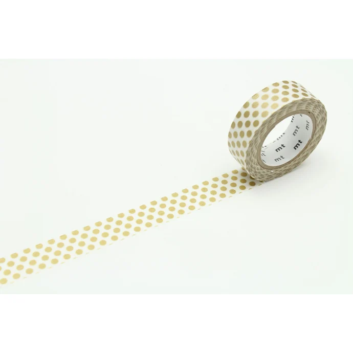 mt / Japonská papierová páska Gold Dot