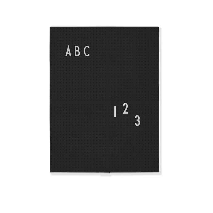 DESIGN LETTERS / Tabule na vzkazy Black Board A4