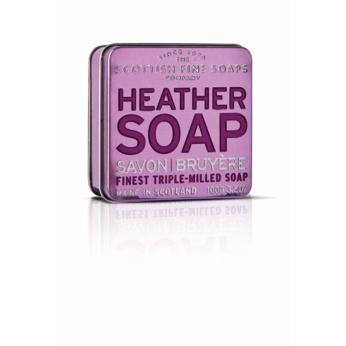 SCOTTISH FINE SOAPS / Darčekové mydlo v plechovke Heather 100 g