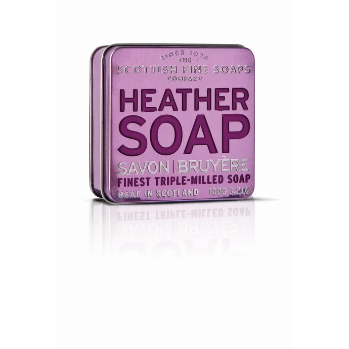 SCOTTISH FINE SOAPS / Dárkové mýdlo v plechovce Heather 100 g