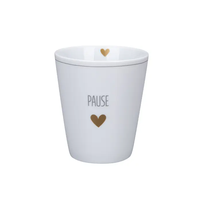 Krasilnikoff / Porcelánový latte hrnček Pause