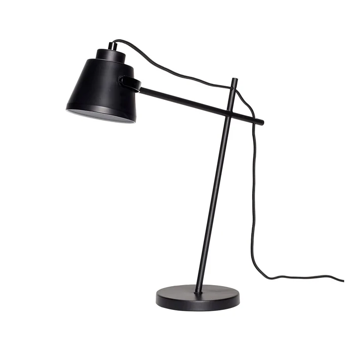 Hübsch / Čierna stolná lampa