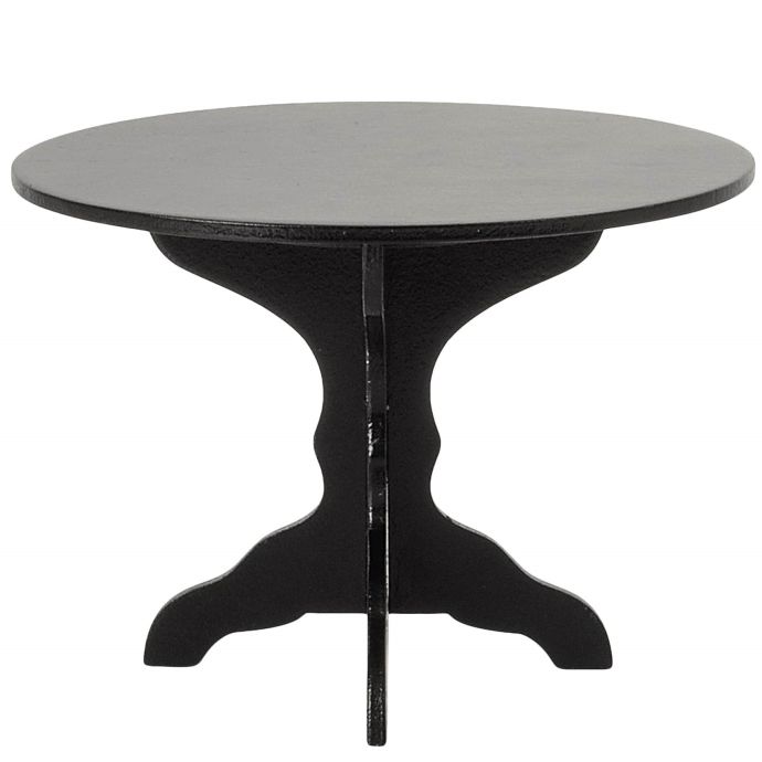 Maileg / Oválný stoleček pro zvířátka Maileg Black