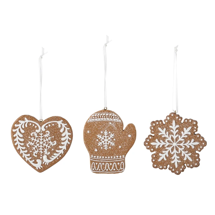 Bloomingville / Vianočná dekorácia Pearl Gingerbread