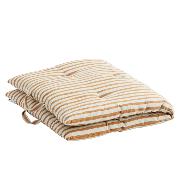 MADAM STOLTZ / Bavlnený matrac Honey Striped 60×100 cm