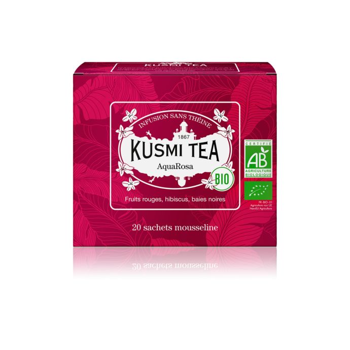KUSMI TEA / Ovocný čaj Kusmi Tea - AquaRosa 20 sáčků