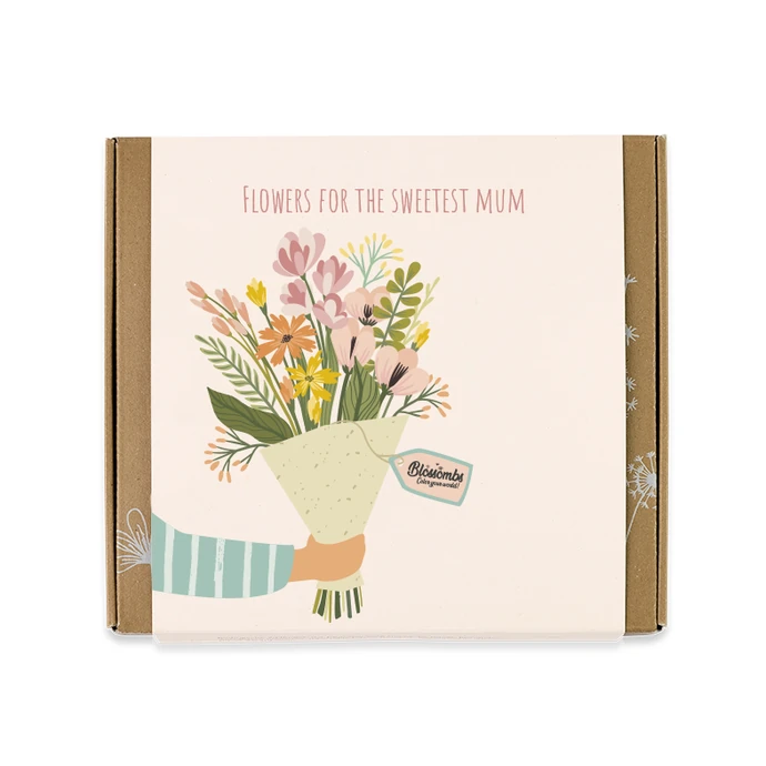 Blossombs / Dárková sada semínek divokých květin Mother's day Medium - 9 ks