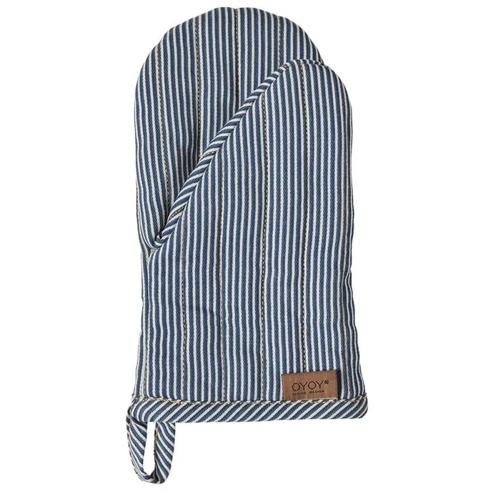 OYOY / Chňapka Striped Denim Blue