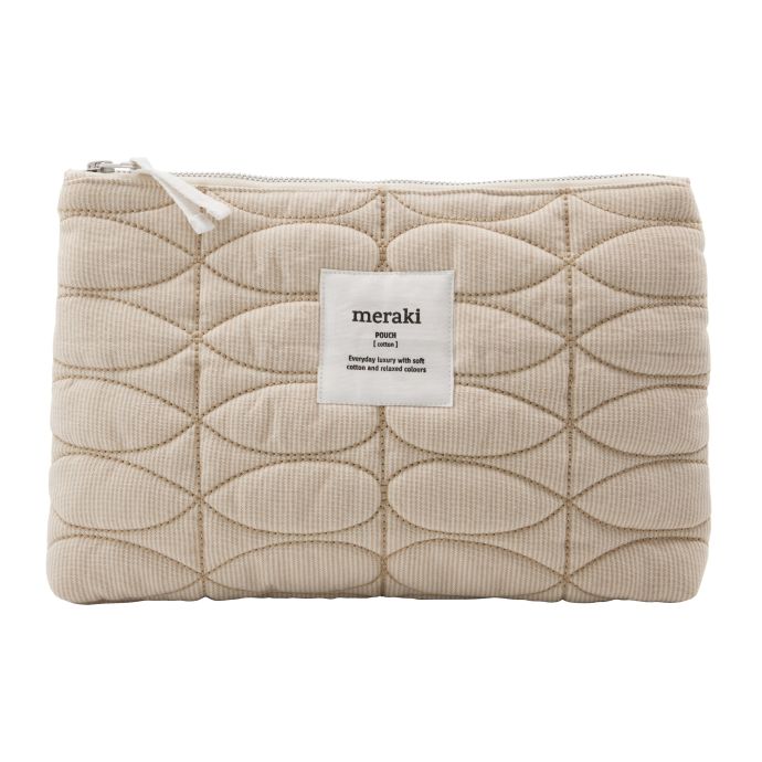 meraki / Kosmetická taška Mentha Off White Safari Large