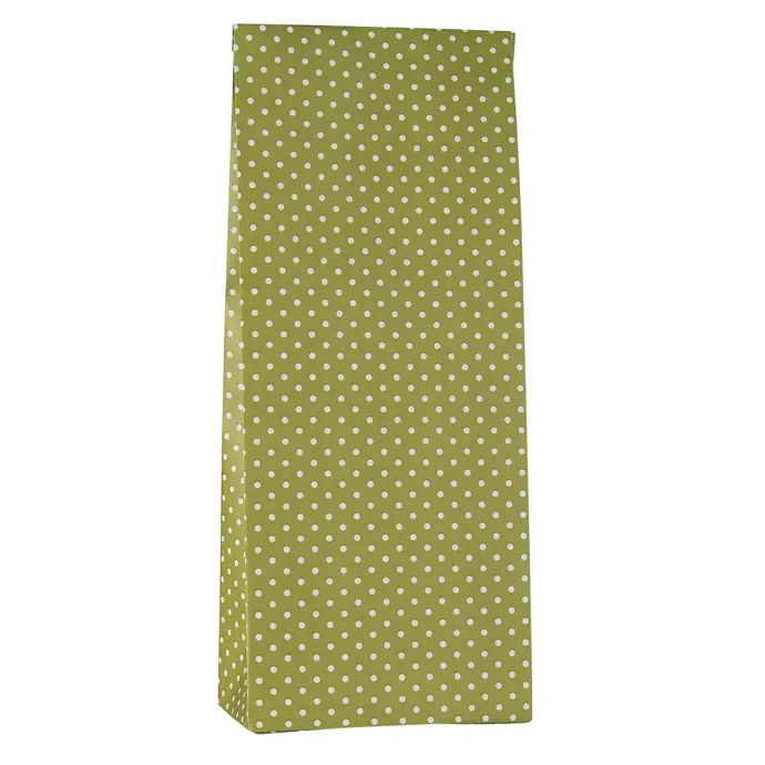 IB LAURSEN / Papierové vrecko Herbal Green Dots M