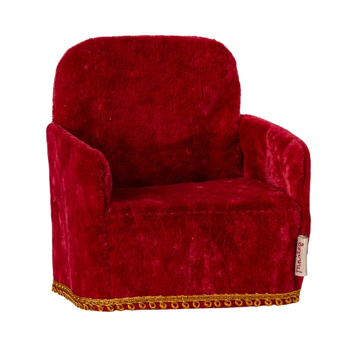Maileg / Křeslo pro myšky Maileg Red