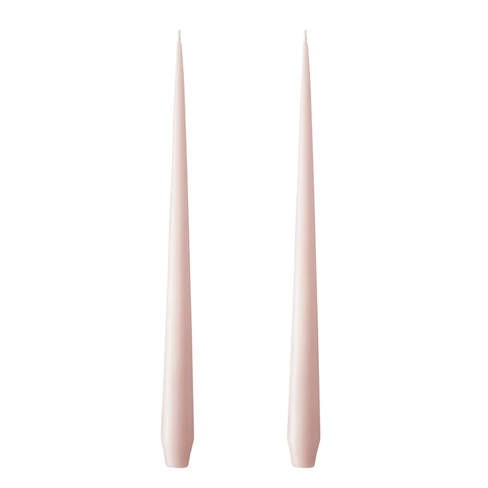 ester & erik / Sviečka Taper 32 cm – 51 Rosewater – sada 2 ks