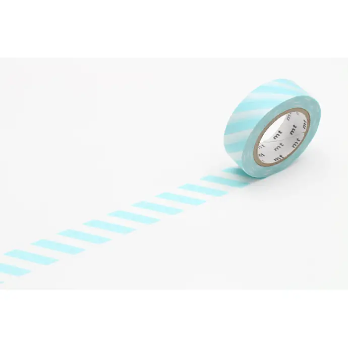 mt / Japonská papierová páska Mint Stripe