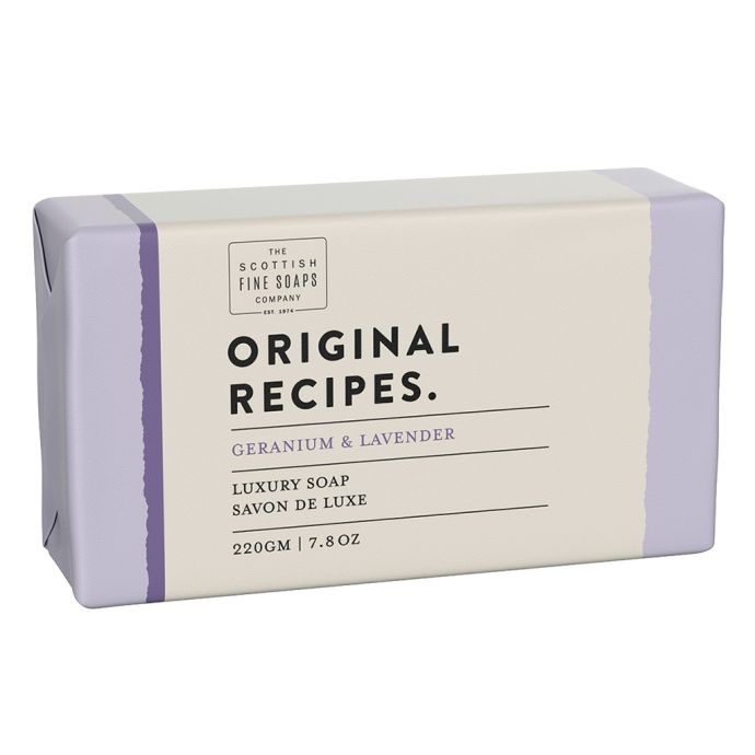 SCOTTISH FINE SOAPS / Luxusní tuhé mýdlo Muškát a levandule - 220g