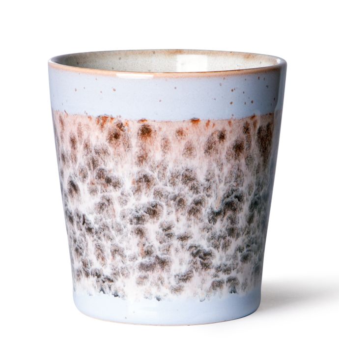 HK living / Keramický hrnek 70's Mug Birch 180 ml