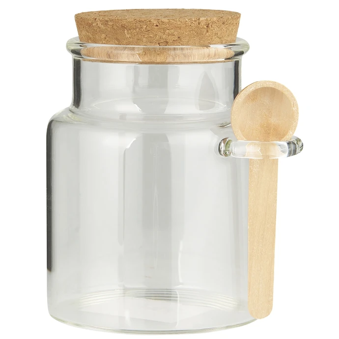 Ib Laursen / Skleněná dóza s víkem a lžičkou 300 ml