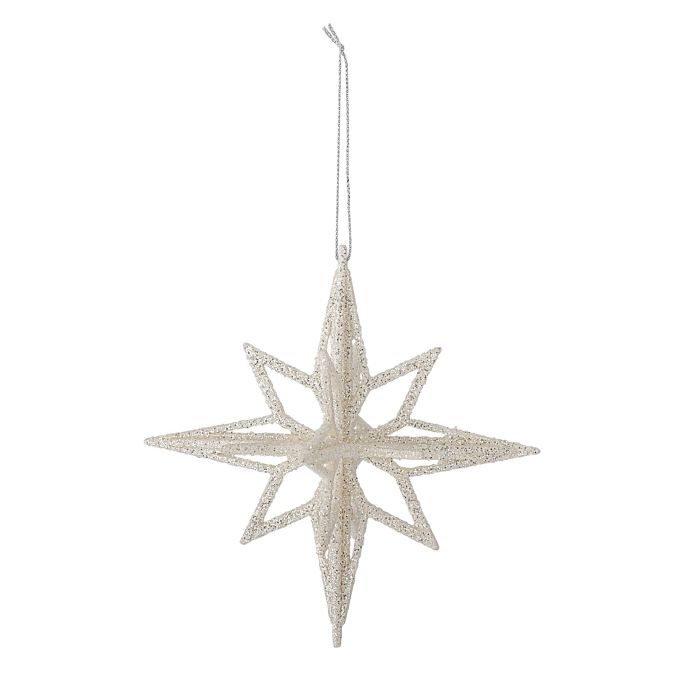 Bloomingville / Vianočná ozdoba Chue Silver 15 cm