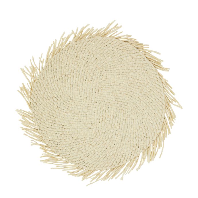 MADAM STOLTZ / Okrúhle prestieranie Natural Fringes