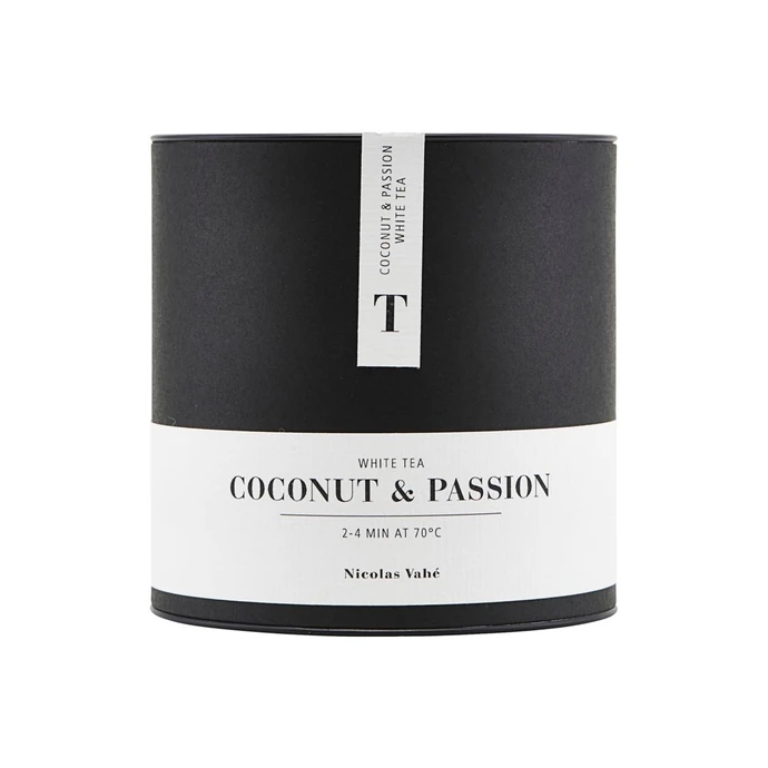 Nicolas Vahé / Směs bílého a zeleného čaje Coconut and Passion 100 g