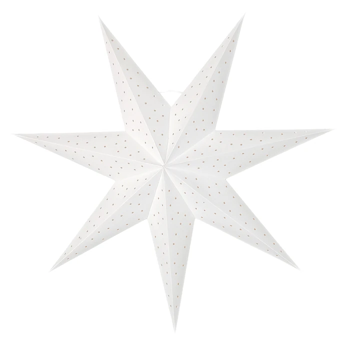 watt & VEKE / Závěsná svítící hvězda Stella White 60cm