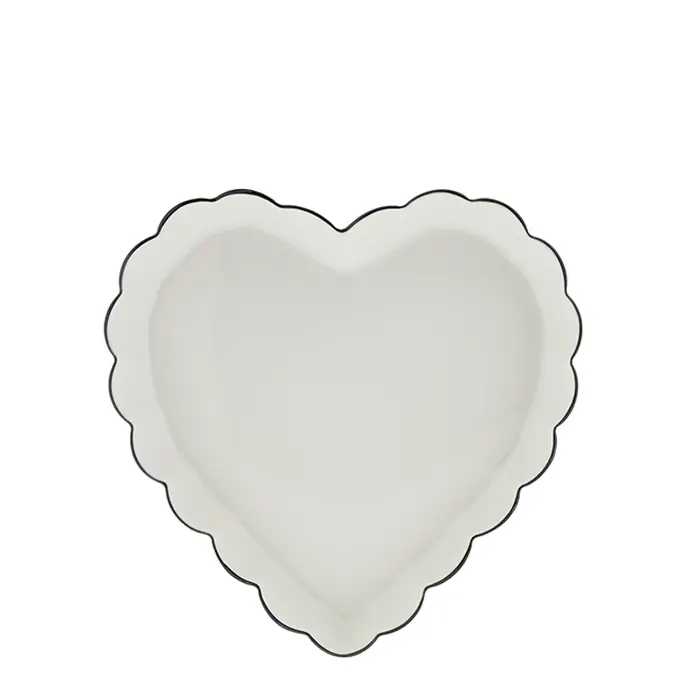 Bastion Collections / Zapékací mísa Heart Ruffle 22 cm